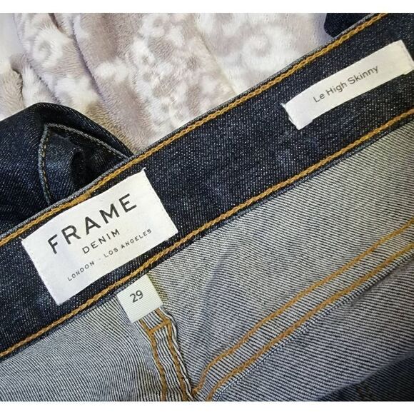 FRAME Le High Skinny Jeans 29 - Picture 7 of 7